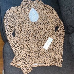 Cheetah blouse